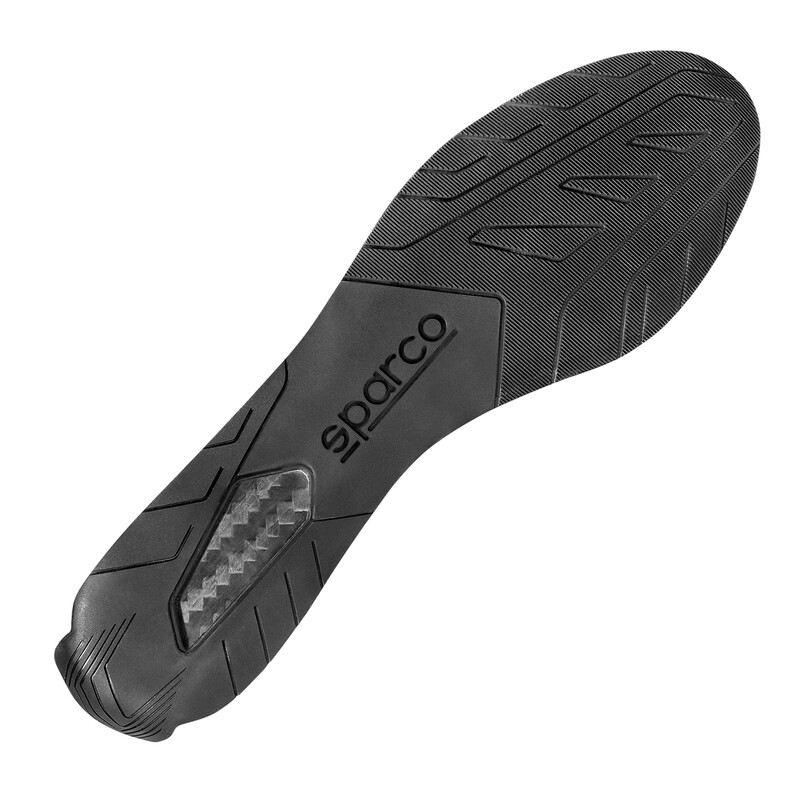 Sparco Prime Extreme Shoes, Black & White (FIA)