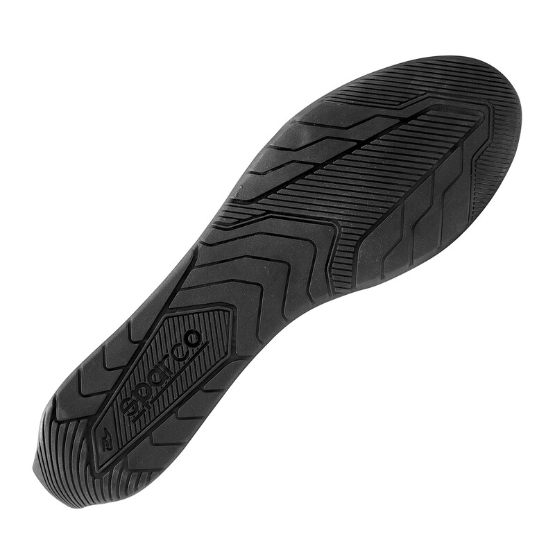 Sparco Rapid Laces Racing Shoes, Black & Gray (FIA)