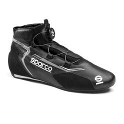 Sparco Rapid Rotor Racing Shoes, Black & Gray (FIA)