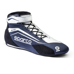 Sparco Skid Racing Shoes, Blue & White (FIA)