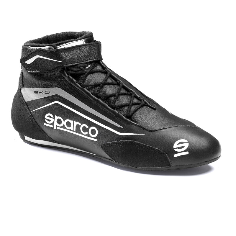 Sparco Skid Racing Shoes, Black (FIA)