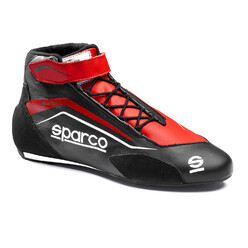 Sparco Skid Racing Shoes, Red & Black (FIA)