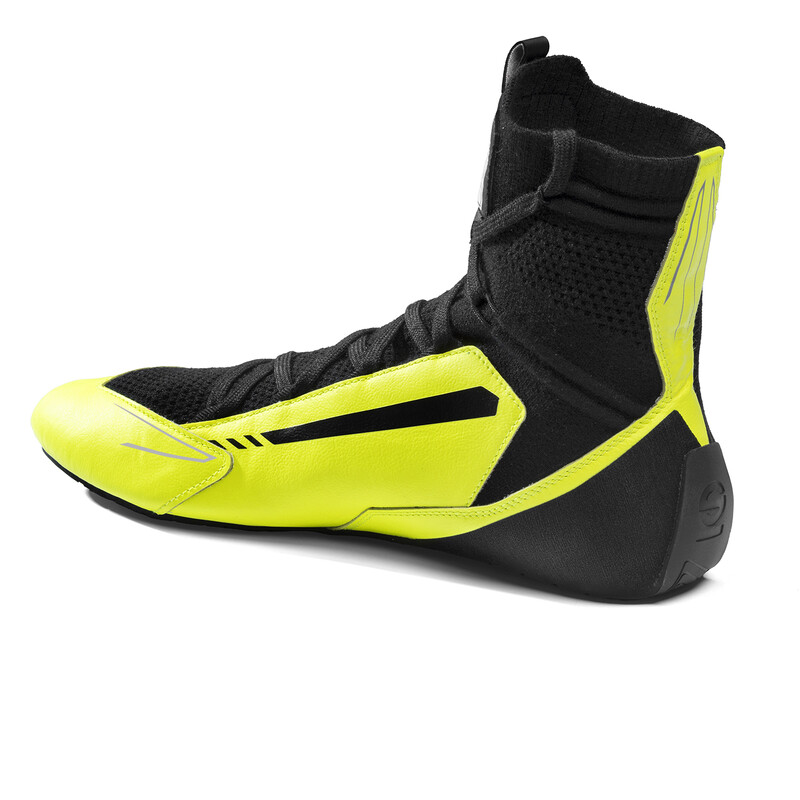 Sparco X-Light Plus Racing Shoes, Yellow & Black (FIA)