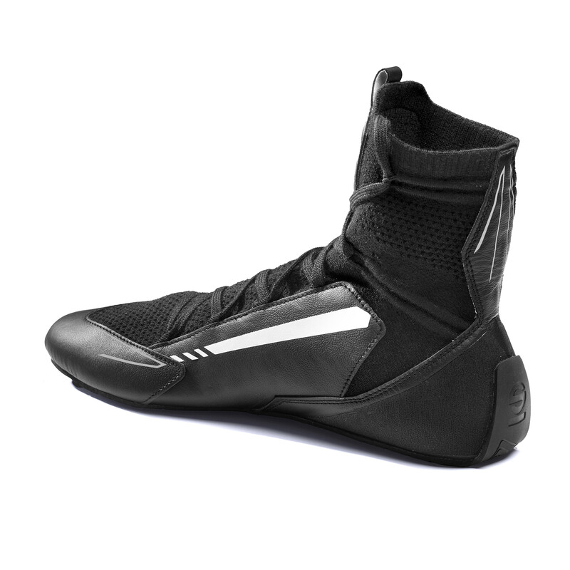 Sparco X-Light Plus Racing Shoes, Black & White (FIA)