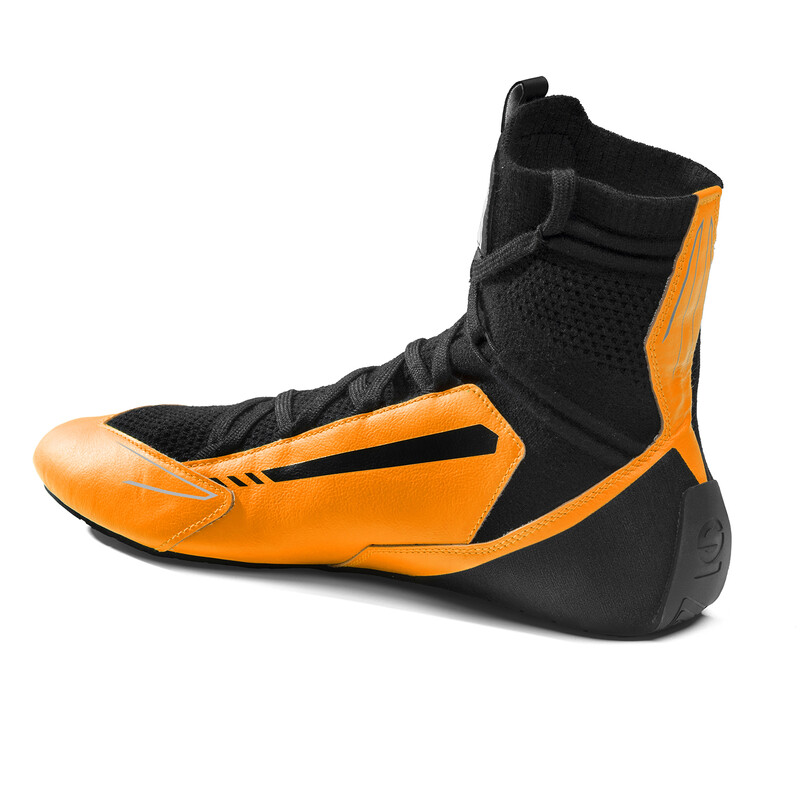 Sparco X-Light Plus Racing Shoes, Orange & Black (FIA)