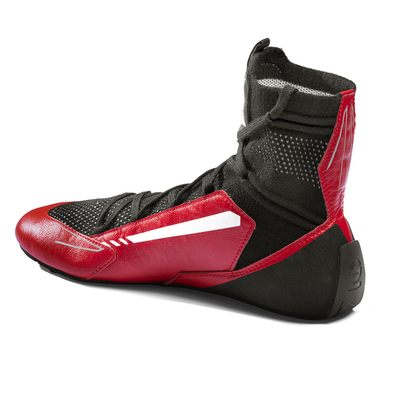 Sparco X-Light Plus Racing Shoes, Red & Black (FIA)