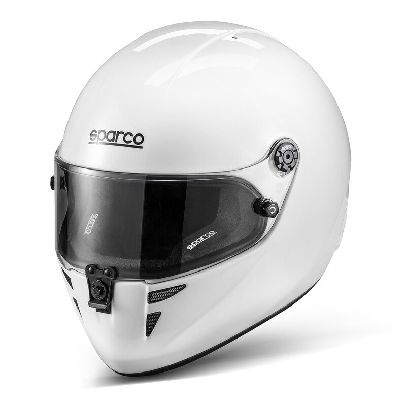 Sparco Stealth Karting Helmet - White (FIA)