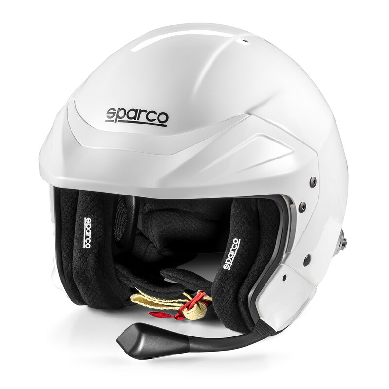 Sparco Flux RJ-i Helmet - White (FIA)
