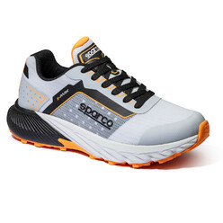 Sparco S-Park Mechanics Shoes, Silver & Black