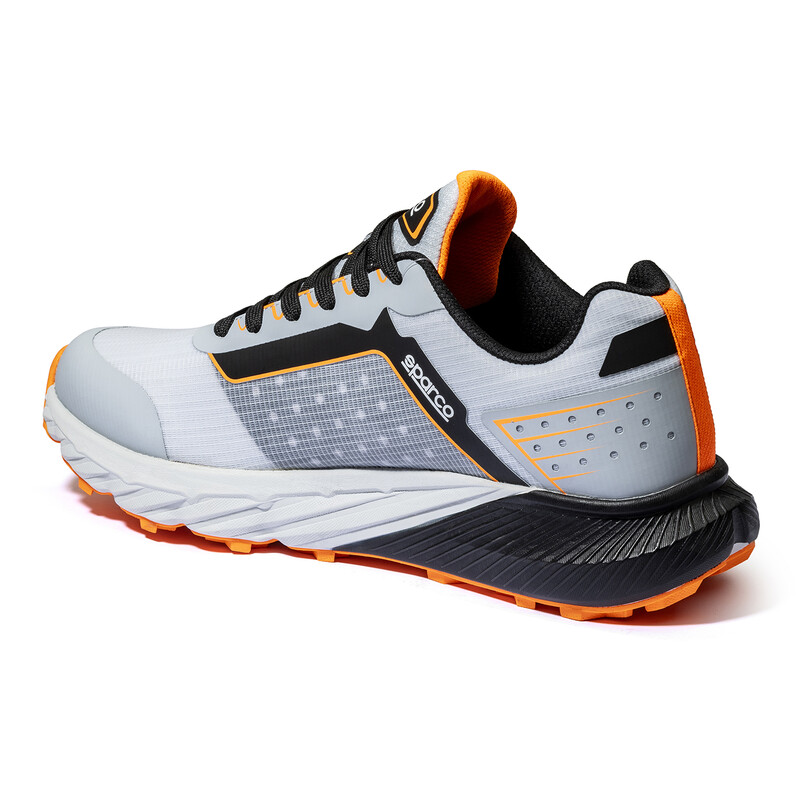 Sparco S-Park Mechanics Shoes, Silver & Black
