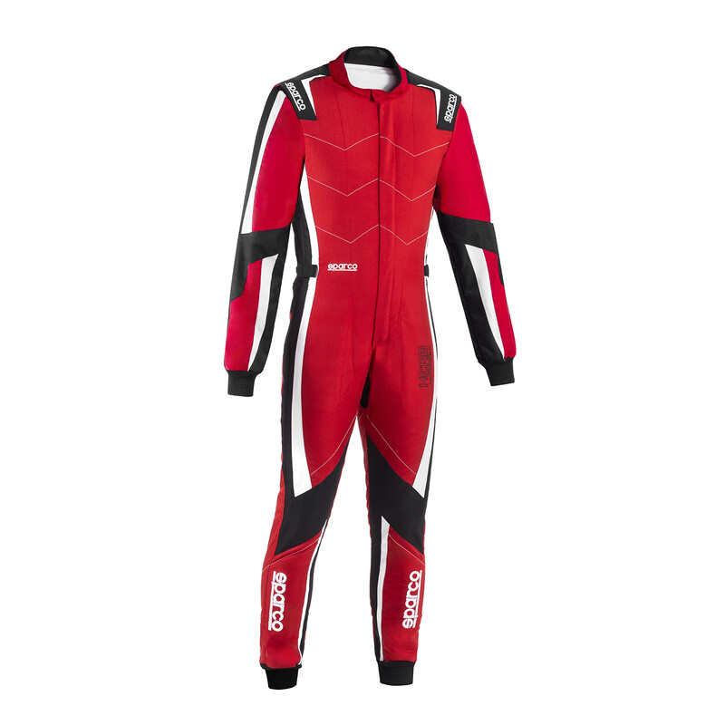 Sparco Kerb Advanced Karting Suit, Red & Black (CIK-FIA KC.017.24-0)