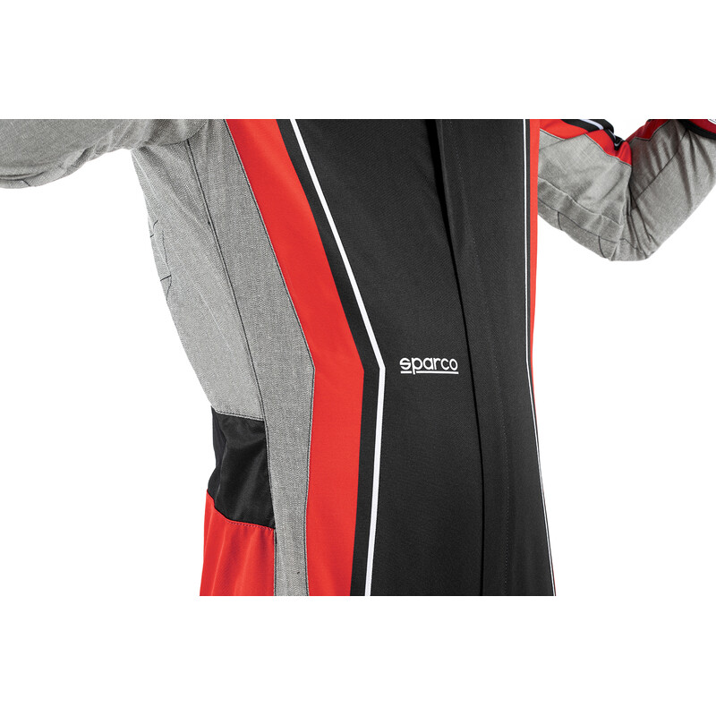 Sparco Superleggera-K Karting Suit, Black & Red (CIK-FIA KC.018.24-0)