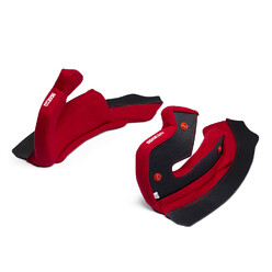 Sparco Cheek Pads for Stealth RF Helmets - Red