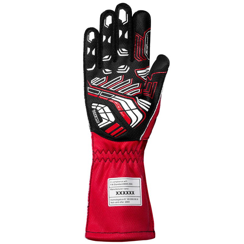 Sparco K-Arrow+ Karting Gloves, Red & Black (FIA)