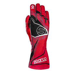Sparco K-Attack Karting Gloves, Red & Black