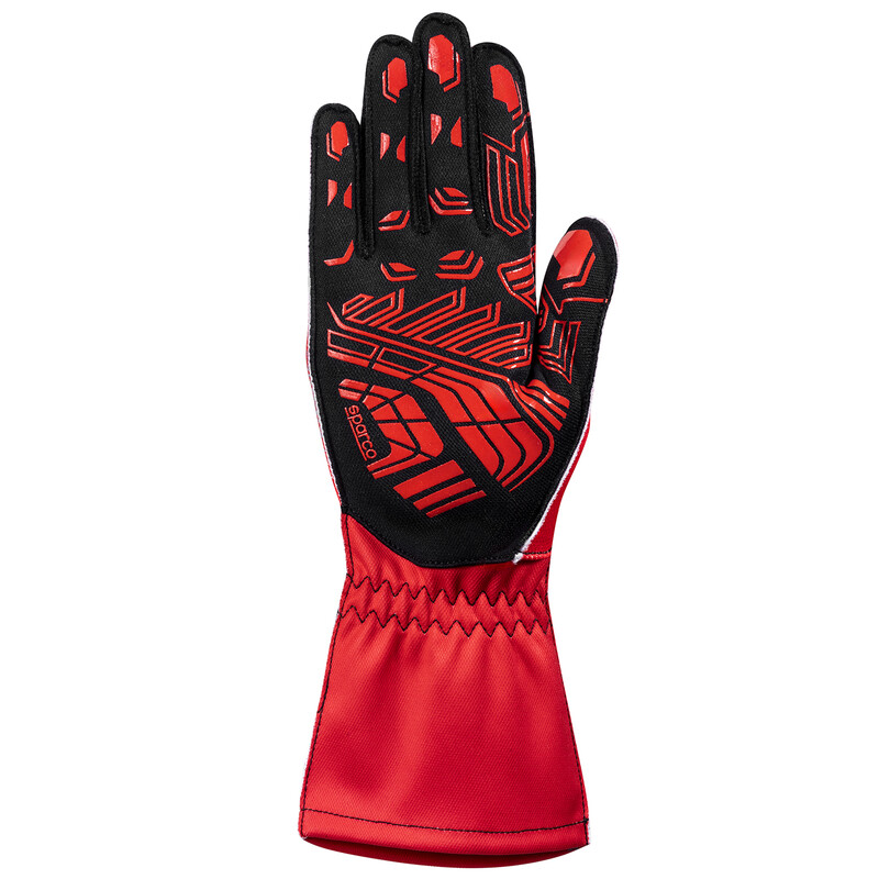 Sparco K-Attack Karting Gloves, Red & Black