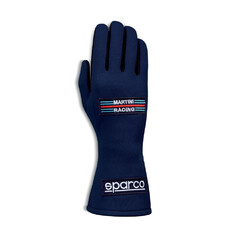 Sparco Land Classic Martini Racing Gloves, Navy Blue (FIA)