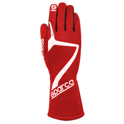 Sparco Land Gloves, Red (FIA)