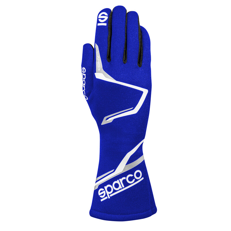 Sparco Land+ Gloves, Blue (FIA)