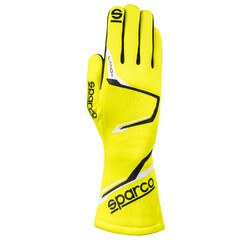 Sparco Land+ Gloves, Yellow (FIA)