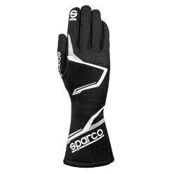 Sparco Land+ Gloves, Black (FIA)