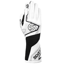 Sparco Tide+ Gloves, White & Black (FIA)