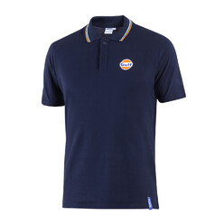 Sparco Gulf Polo Piquet, Navy Blue