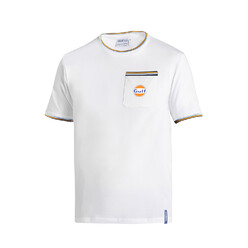Sparco Gulf T-Shirt Pocket, White