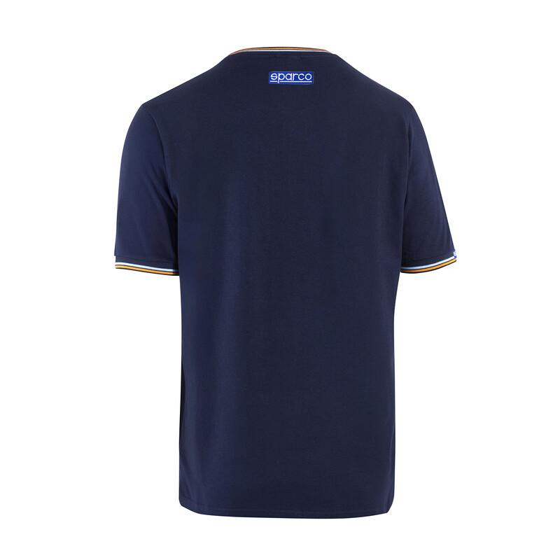 Sparco Gulf T-Shirt Pocket, Navy Blue
