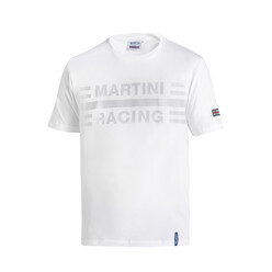 Sparco Martini Racing Big Logo T-Shirt, White