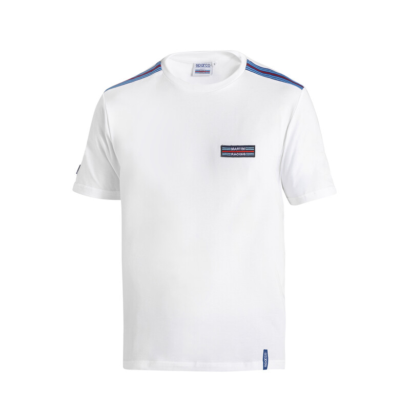 Sparco Martini Racing Top Stripes T-Shirt, White