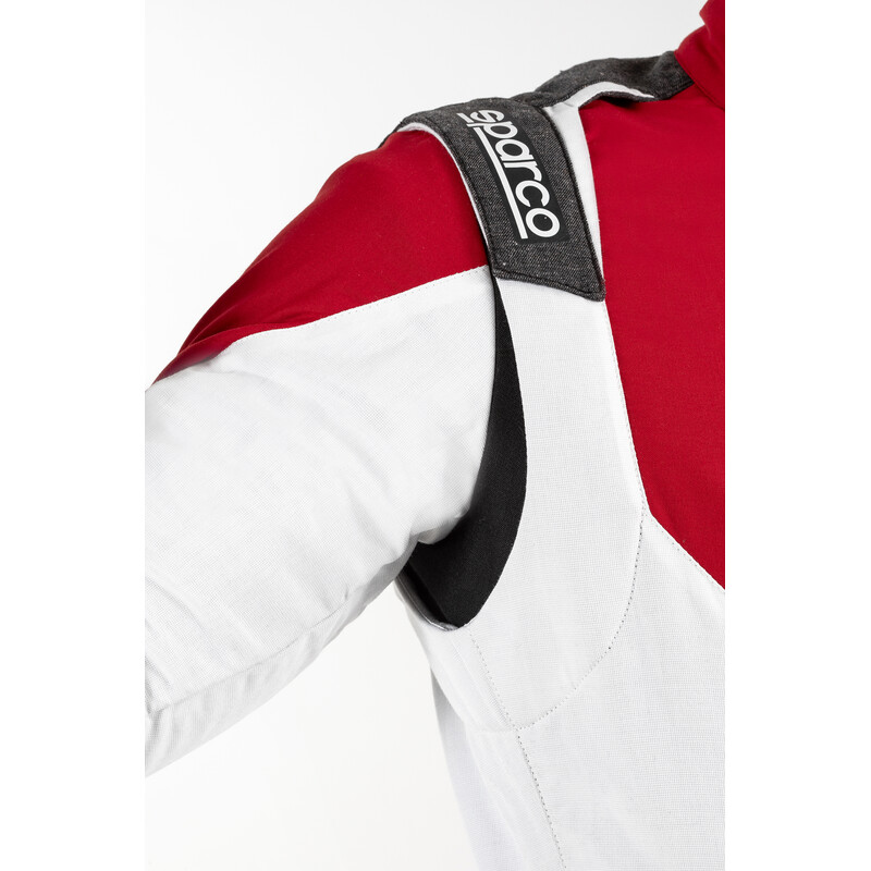 Sparco\u0020X\u002DLight\u0020Full\u0020Efficiency\u0020Racing\u0020Suit,\u0020Red\u0020\u0026\u0020White\u0020\u0028FIA\u00208856\u002D2018\u0029