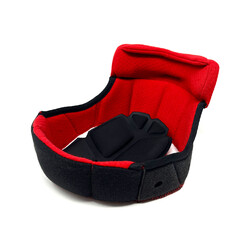 Sparco Top Padding for Flux RJ / RJ-i & Stealth RF Helmets - Red