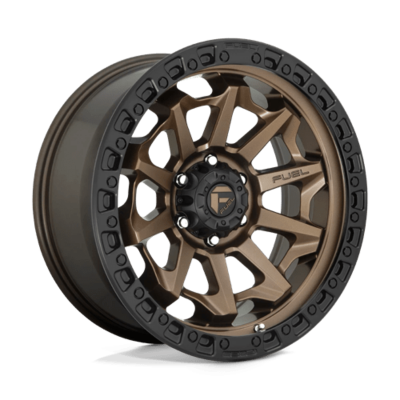 Fuel D696 Covert 16x8" 5x139.7 ET01, Flat Bronze, Black Ring