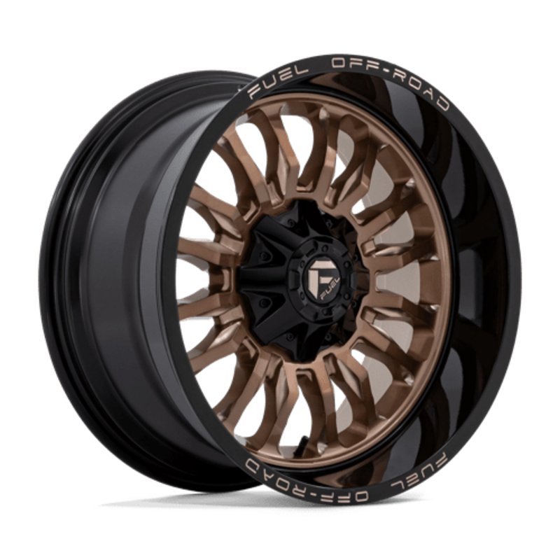 Fuel D797 Arc 20x10" 6x135/139.7 ET-18, Platinum Bronze, Black Lip