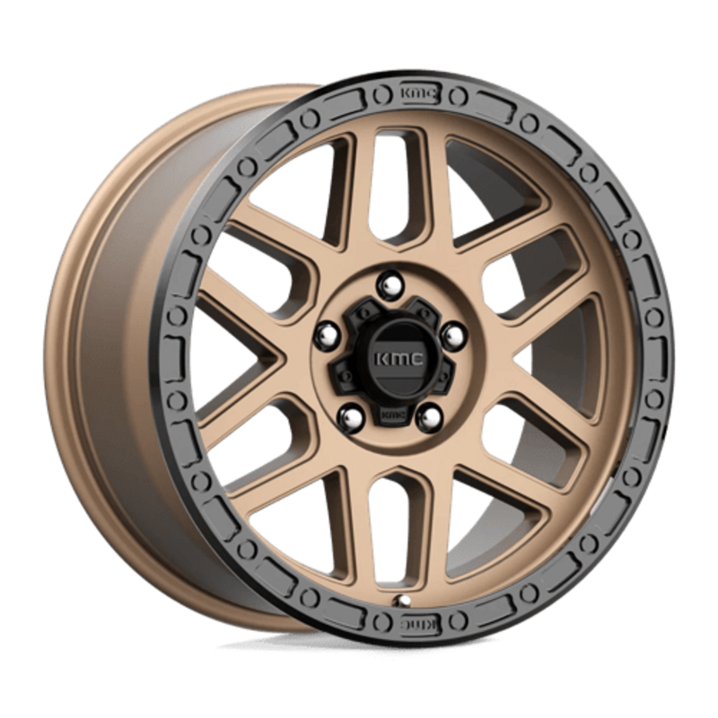 KMC KM544 Mesa 18x9" 5x150 ET25, Flat Bronze, Black Lip