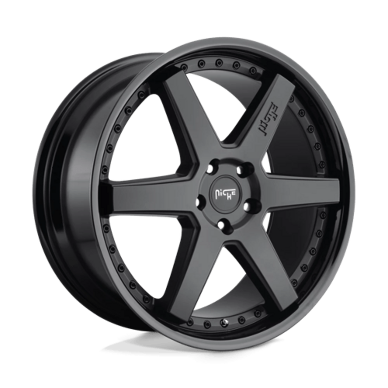 Niche M192 Altair 19x10" 5x120 ET40, Gloss & Matte Black