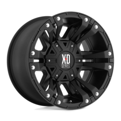 XD XD822 Monster II 18x9" 5x127/139.7 ET18, Flat Black