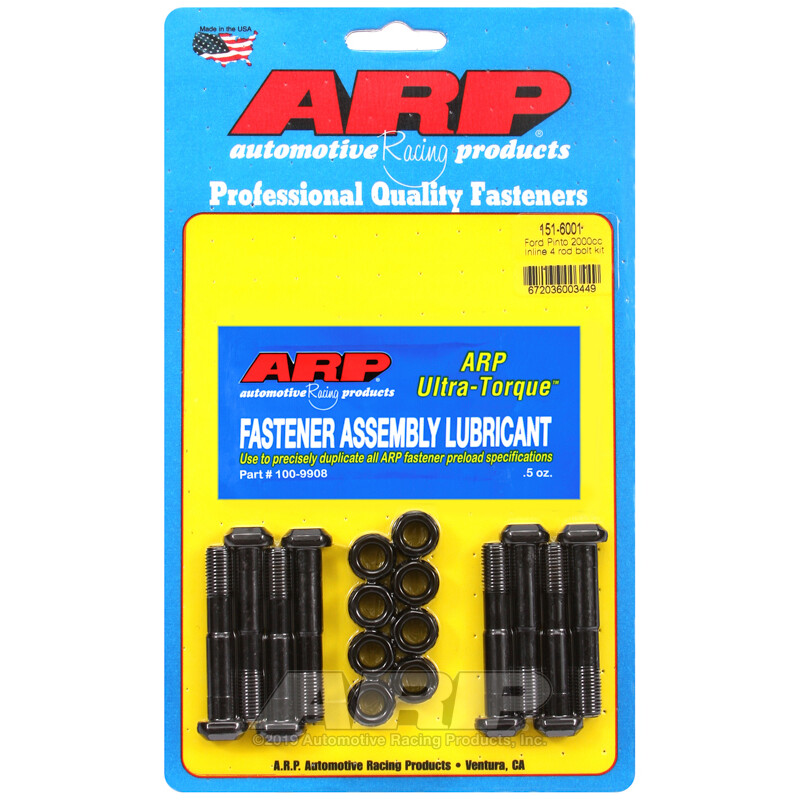 ARP Rod Bolts for Ford Pinto 2000cc (Hi Perf 8740)