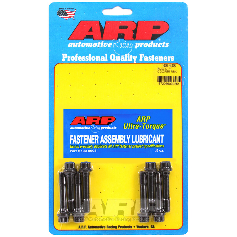 ARP Rod Bolts for Mini Cooper 1.6L Supercharged & N/A (W10/W11, 02-08, M8 x 43 mm)
