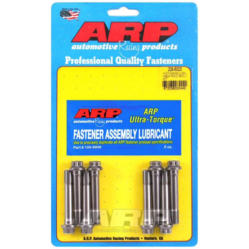 ARP Rod Bolts for Honda K20A & K24A