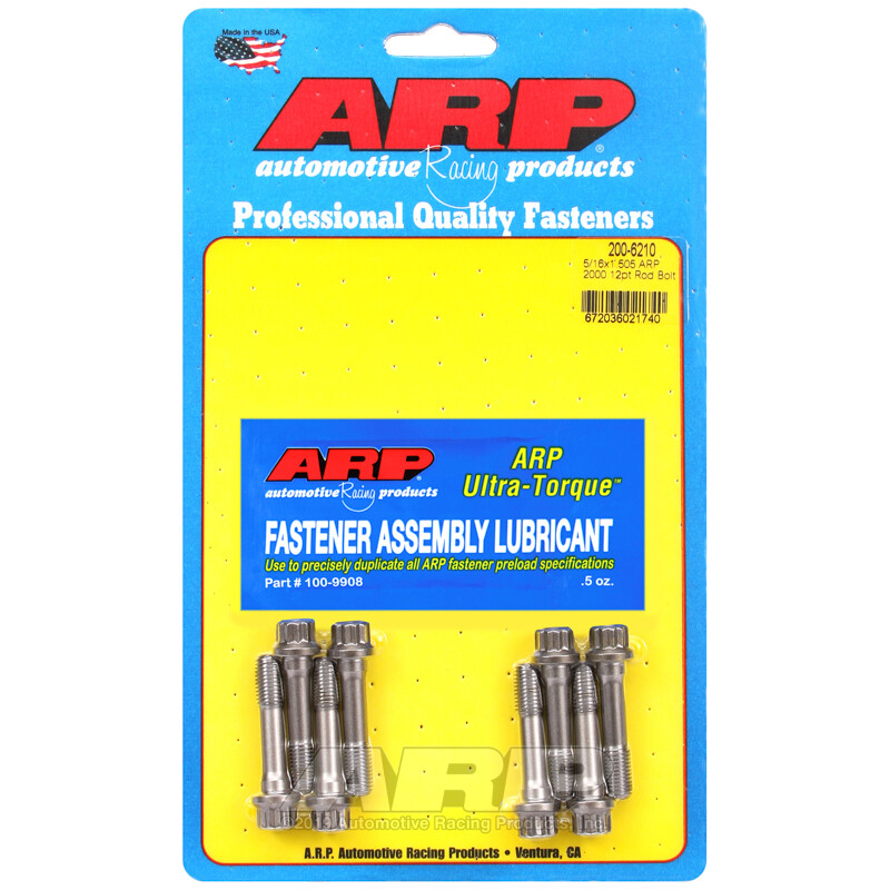 Universal ARP Rod Bolts in 5/16" - UHL 38.1 mm (ARP 2000)