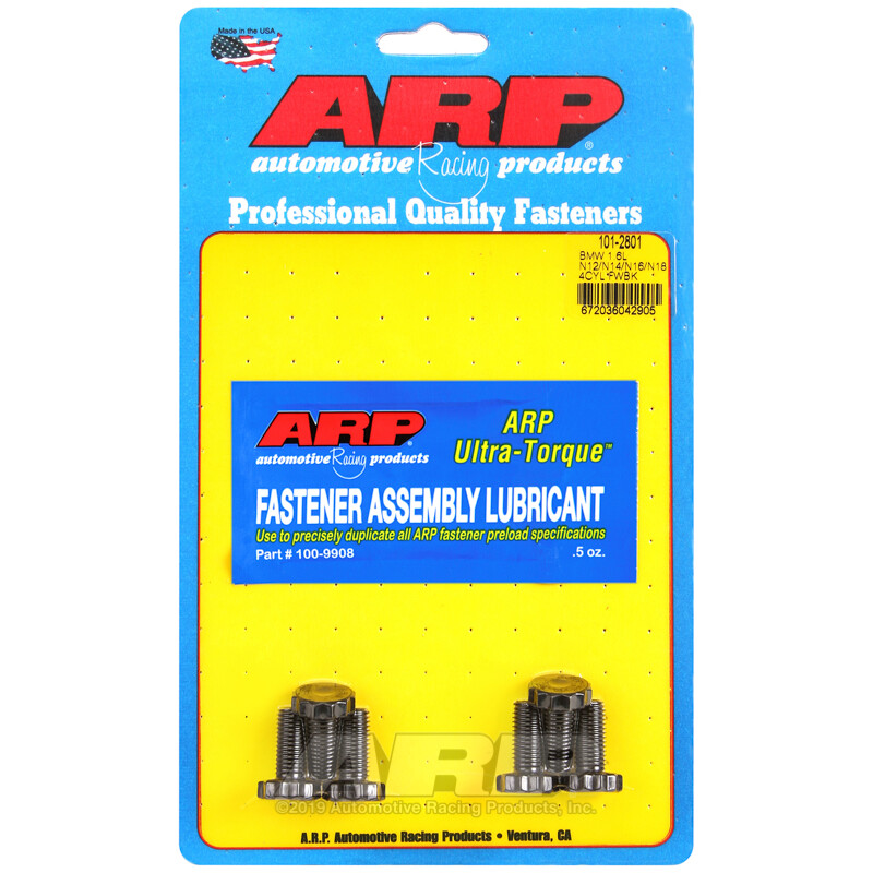 ARP Flywheel Bolts for Mini Cooper 1.6L (N12, N14, N16, N18 - M9x125 - Length 20 mm)