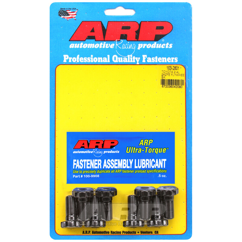 ARP Flywheel Bolts for Toyota 2AZ-FE (M10x125 - Length 25 mm)