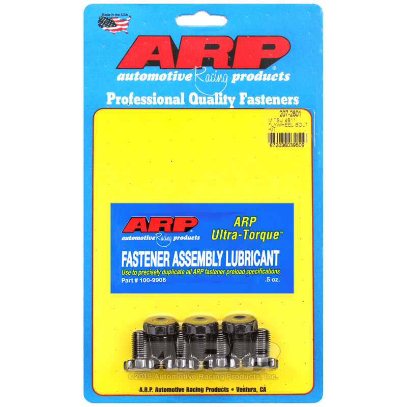 ARP Flywheel Bolts for Mitsubishi Lancer Evo X (4B11T, M12X125 - Length 18 mm)