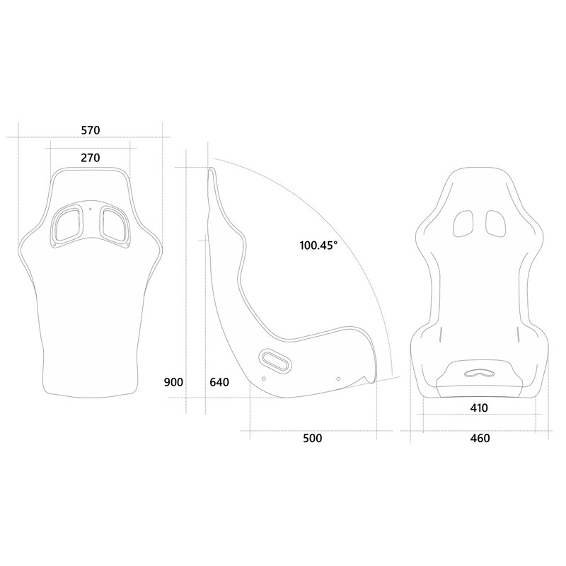 A-Tech Raid 4x4 Bucket Seat 2024 (FIA)
