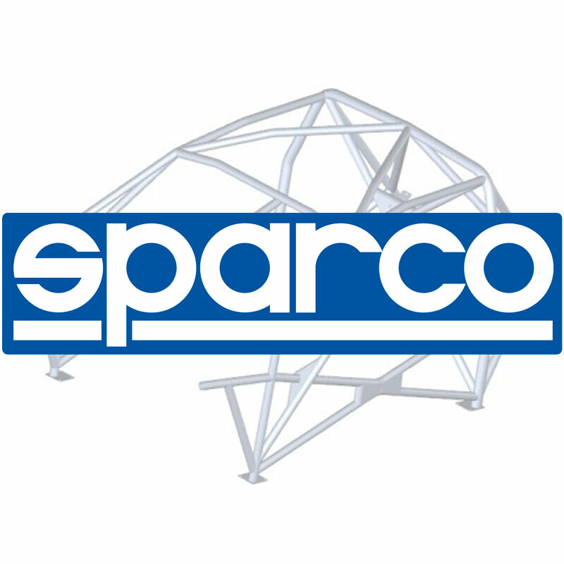 Sparco 6-Point Bolt-In Roll Cage for Mini R55 / R57 (2007+) - FIA