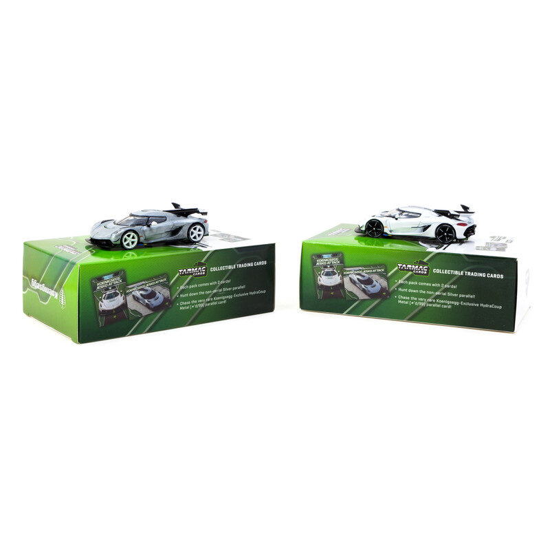 Tarmac Works 1/64 - Koenigsegg Jesko Attack | Lamley Special Edition + Trading Cards