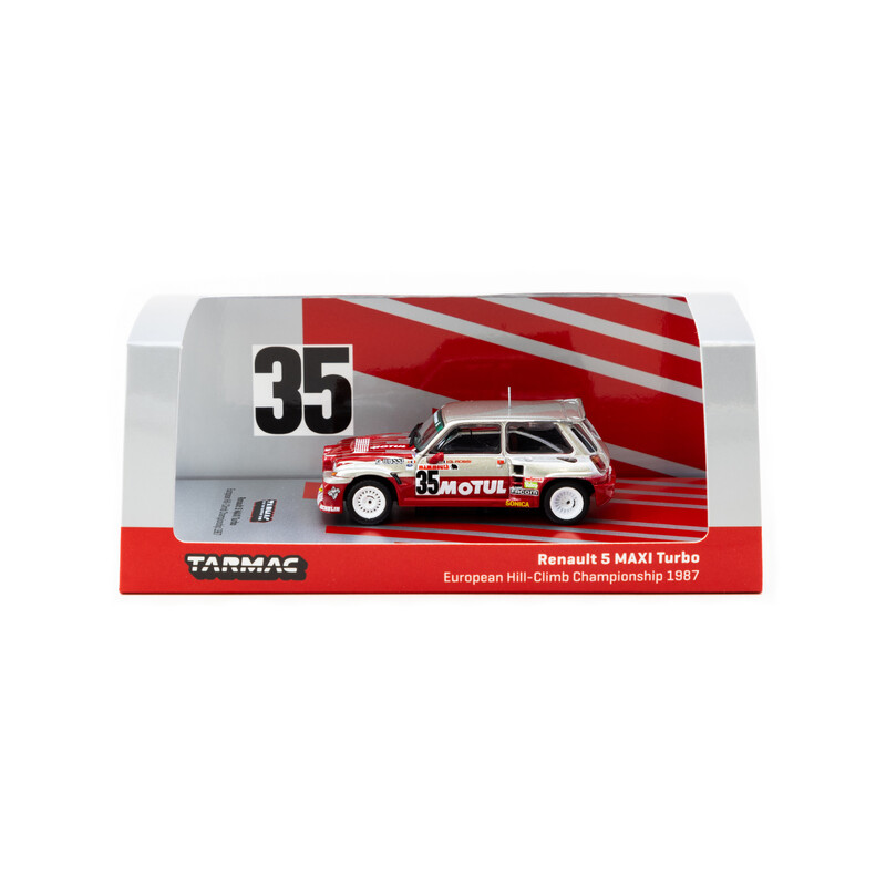 Tarmac Works 1/64 - Renault 5 MAXI Turbo | European Hill-Climb Championship 1987