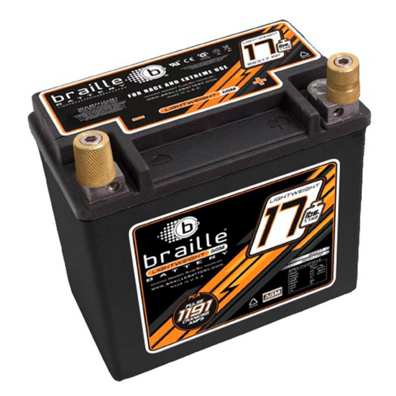Braille Lightweight AGM Battery (12V 23Ah)